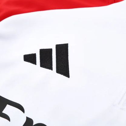 2025/2026 Arsenal White and Black x Red Chándal