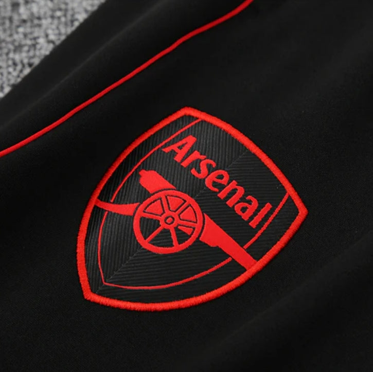 2025/2026 Arsenal White and Black x Red Chándal