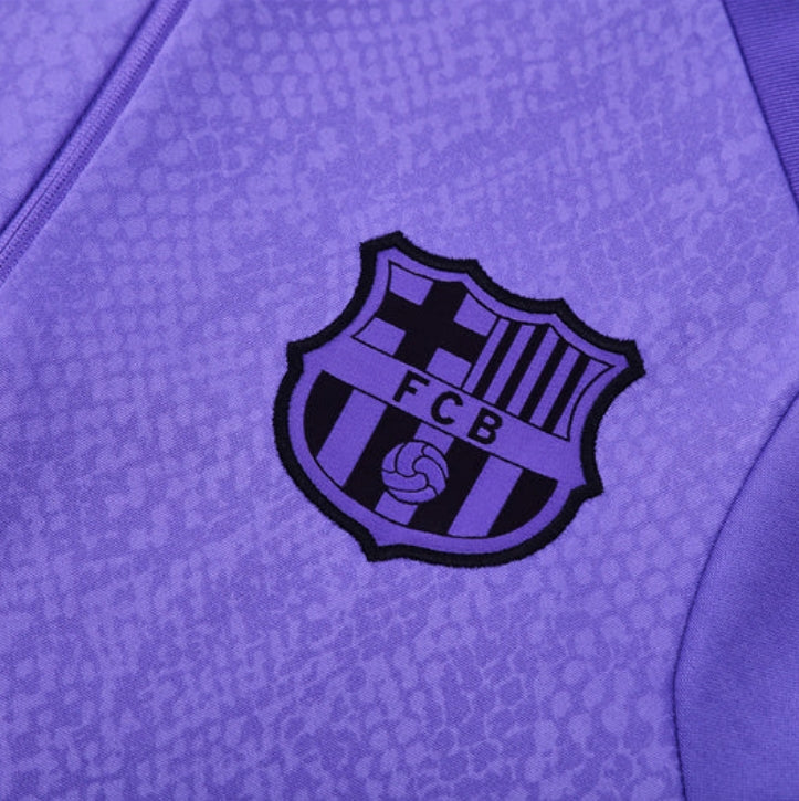 2025/2026 Barcelona Purple and Black Chándal