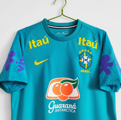Brasil Retro 2020-2021 Entrenamiento Kit