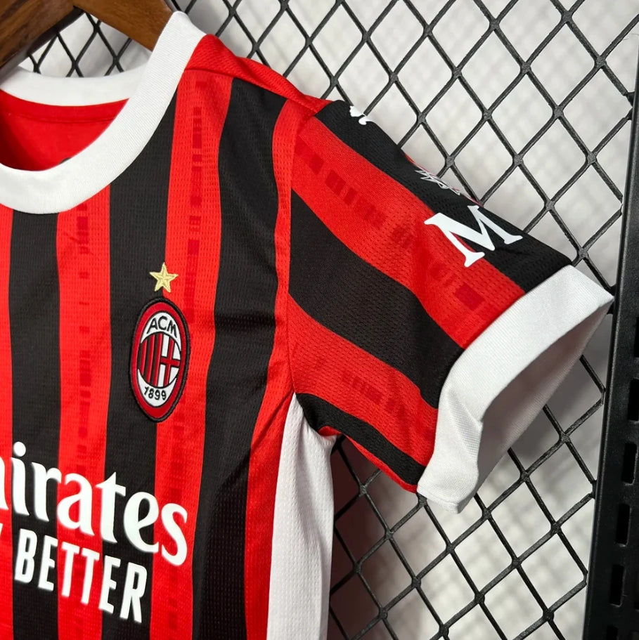 AC Milan Local 2024/2025 Talla Niño