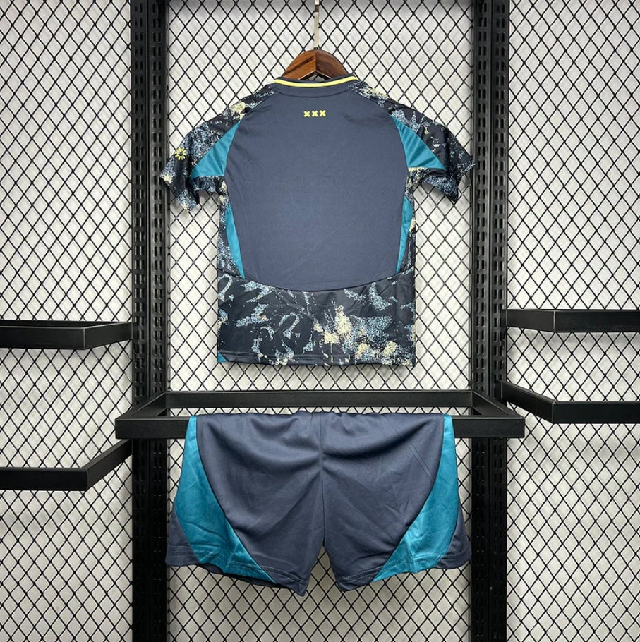 2024/2025 Ajax Visitante Kit Talla Niño