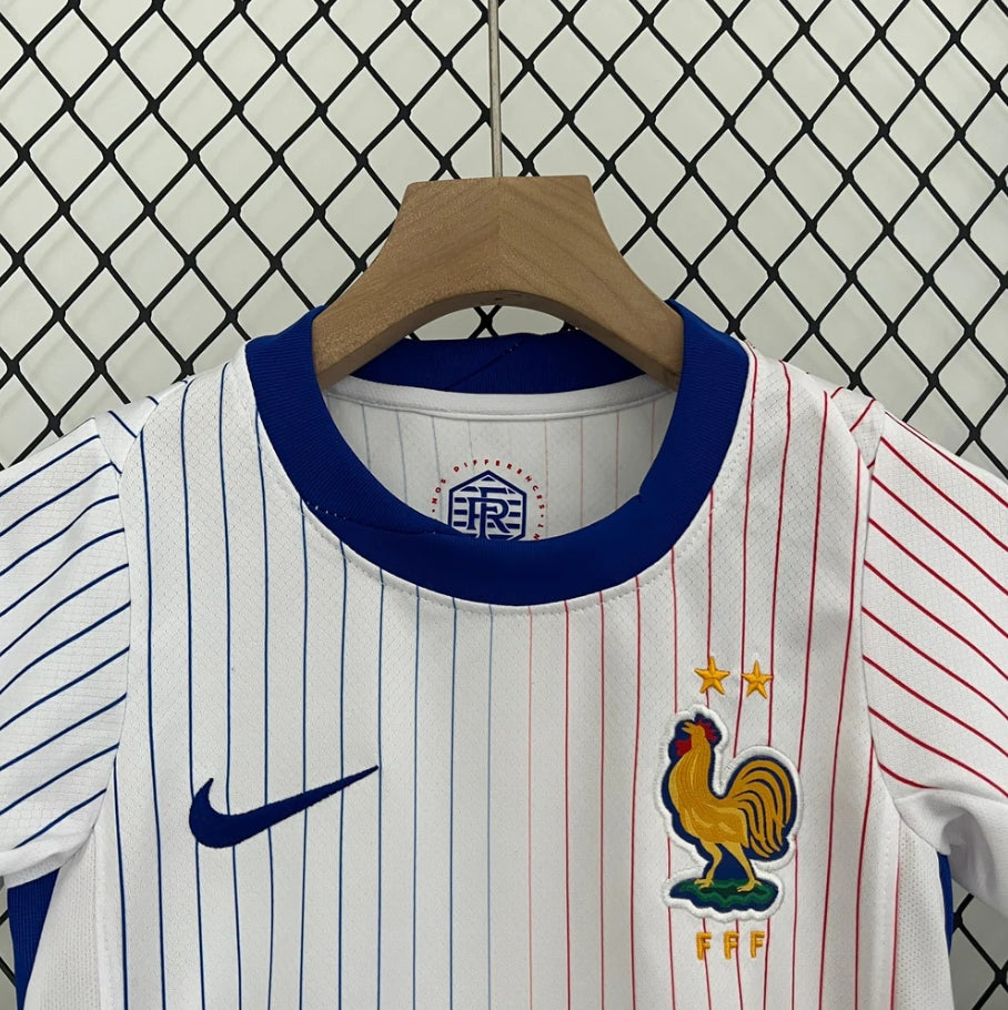France 2024 Visitante Talla Niño