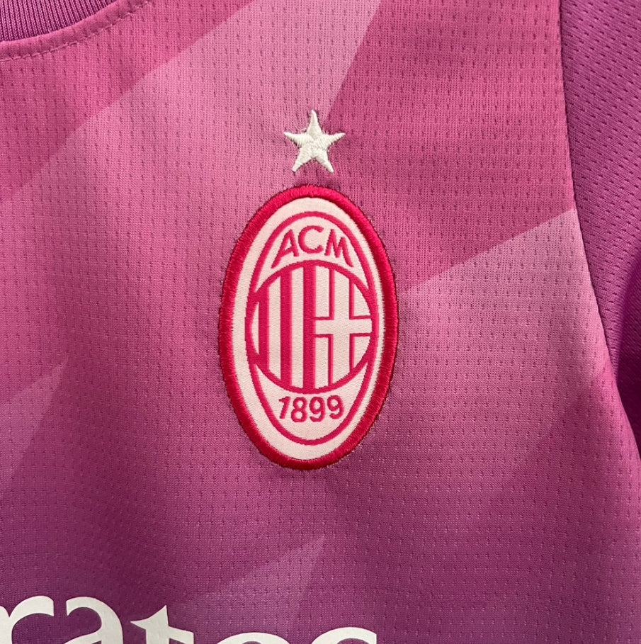 AC Milan 2023/2024 Alternativa Visitante Talla Niño