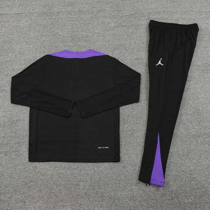 PSG Paris Saint Germain Black and Purple Chándal