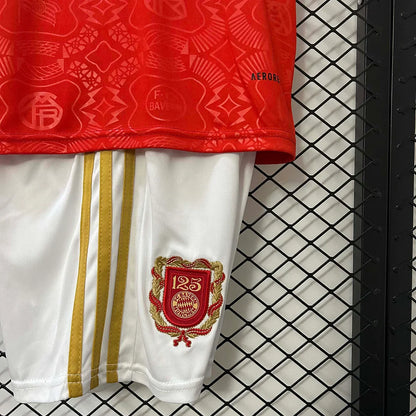 Bayern Munchen 2025/2026 125th Aniversario Edition Red Talla Niño