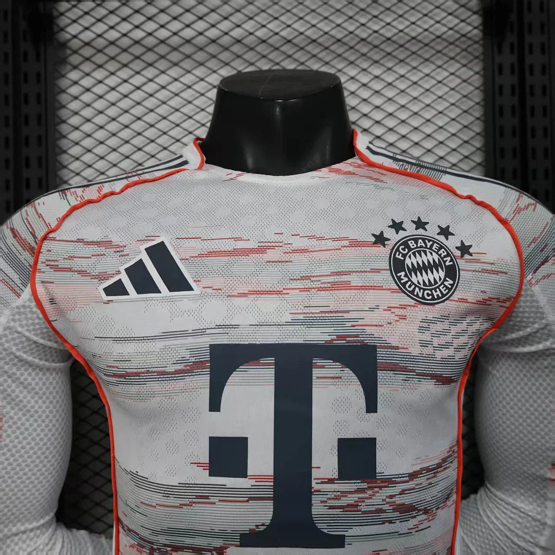 2025/2026 Bayern Munchen Visitante Manga Larga