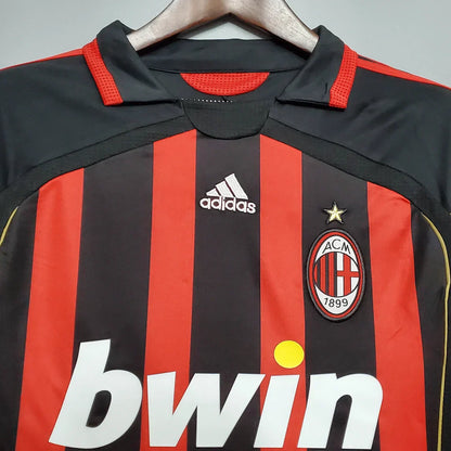 2006/2007 Retro AC Milan Local Manga Larga