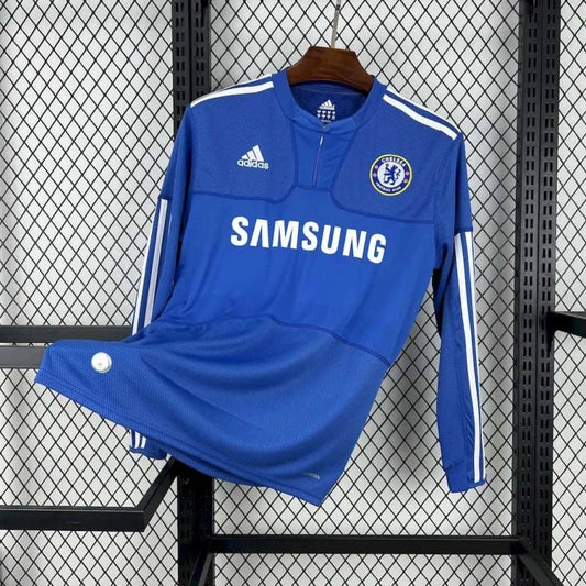 2009-2010 Retro Chelsea Local Manga Larga