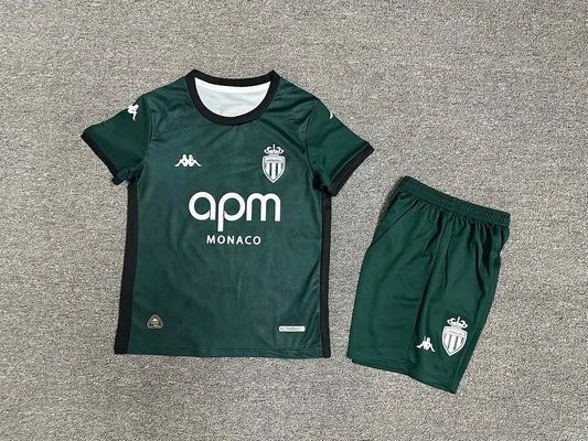 2024/2025 AS Monaco Visitante Kit Talla Niño