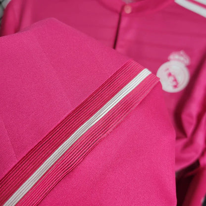 2014-2015 Retro Real Madrid Visitante Manga Larga