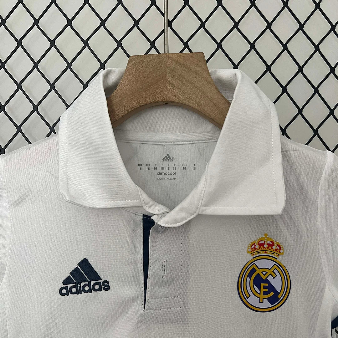 2016/2017 Retro Real Madrid Local Kit Talla Niño
