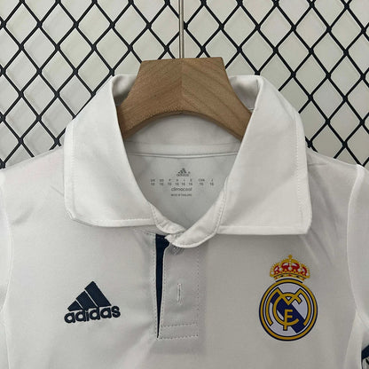 2016/2017 Retro Real Madrid Local Kit Talla Niño