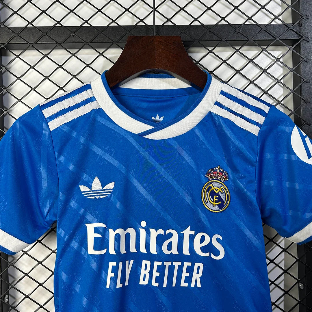 2025/2026 Real Madrid Alternativa Kit Talla Niño