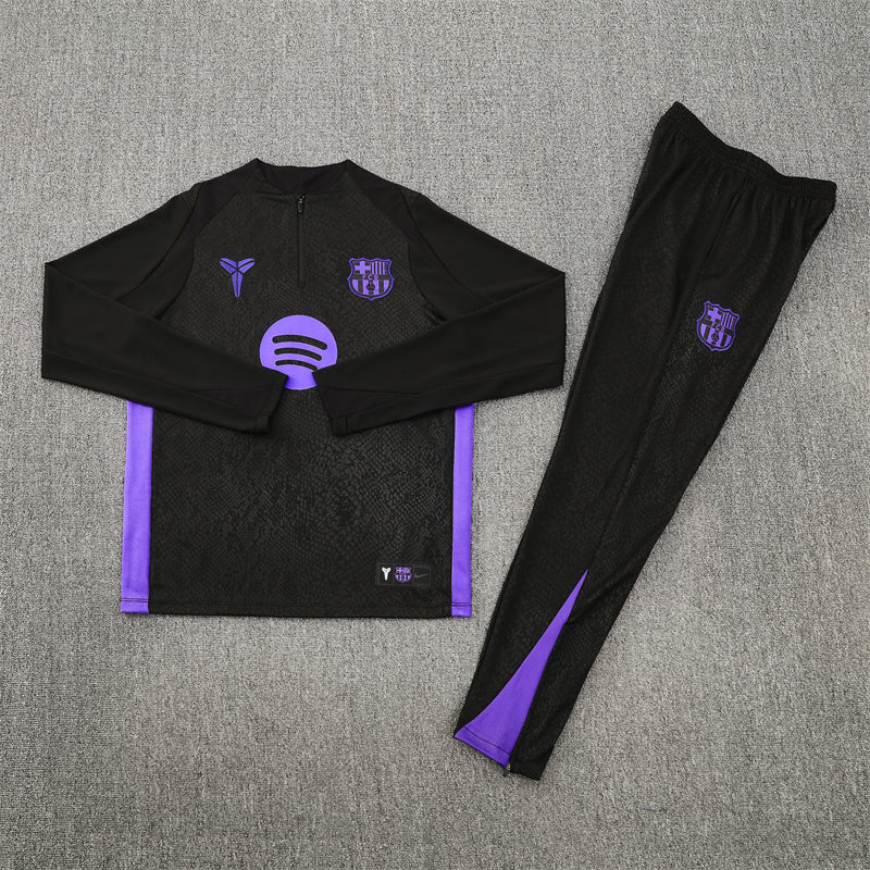 2025/2026 Barcelona Black and Purple Chándal