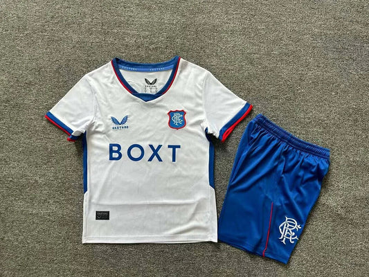 2024/2025 Rangers Visitante Kit Talla Niño
