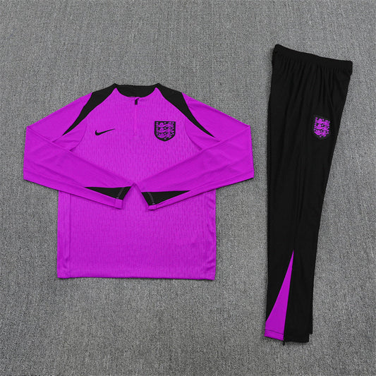 England Purple and Black Chándal