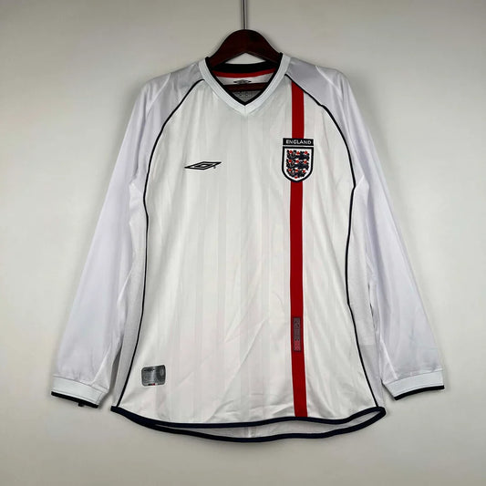 2002 Retro England Local Manga Larga