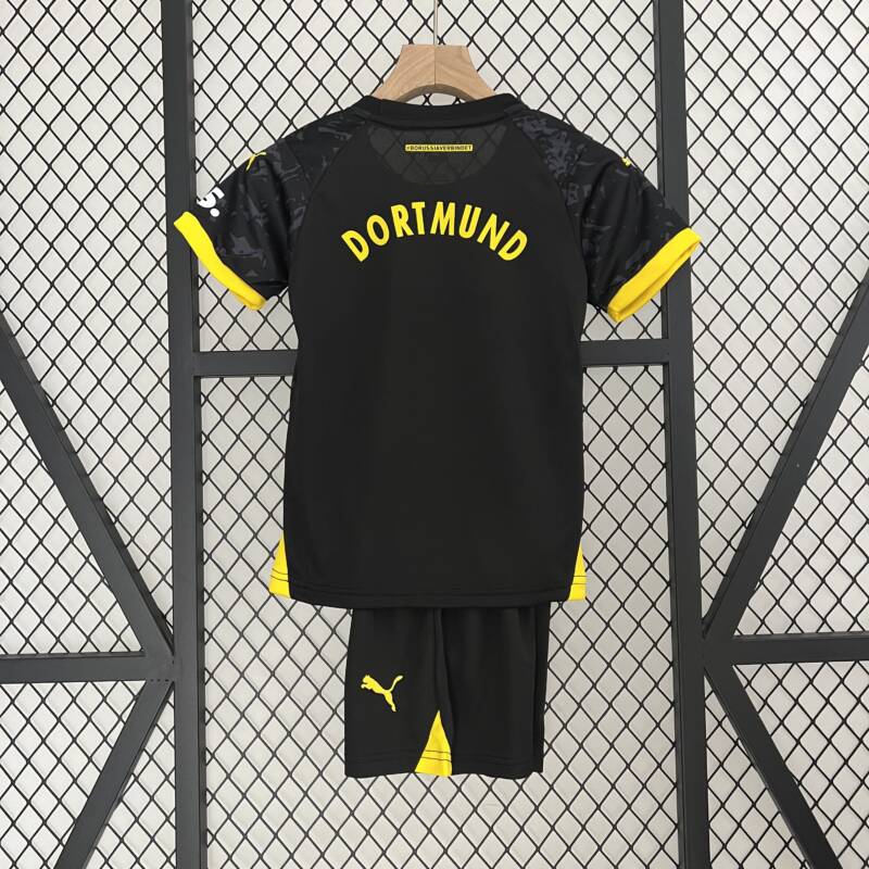 2023/2024 Dortmund Visitante Kit Talla Niño
