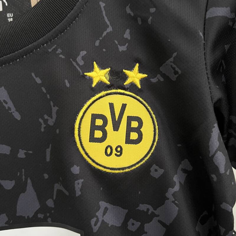 2023/2024 Dortmund Visitante Kit Talla Niño
