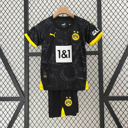 2023/2024 Dortmund Visitante Kit Talla Niño