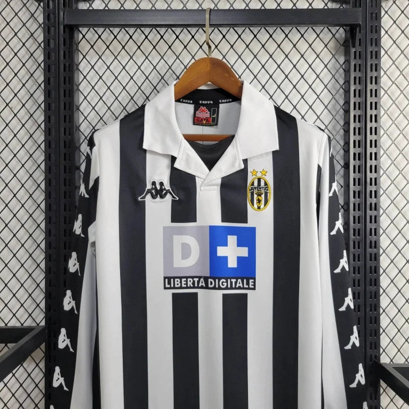1999-2000 Retro Juventus Local Manga Larga