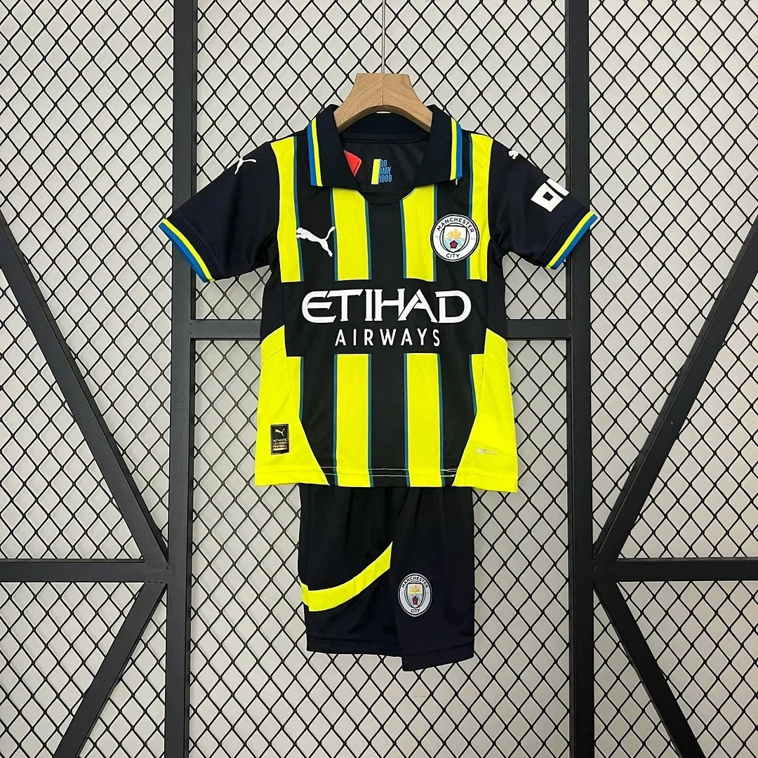 2024/2025 Manchester City Visitante Talla Niño
