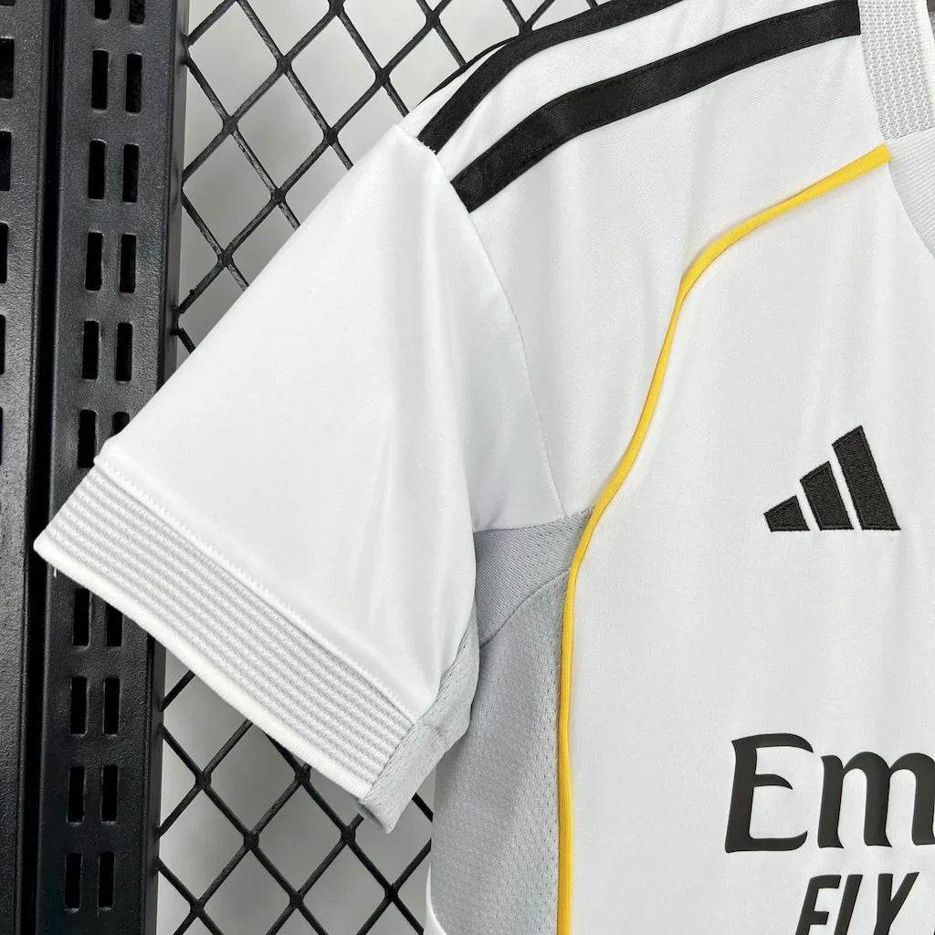 2025/2026 Real Madrid Local Kit Talla Niño