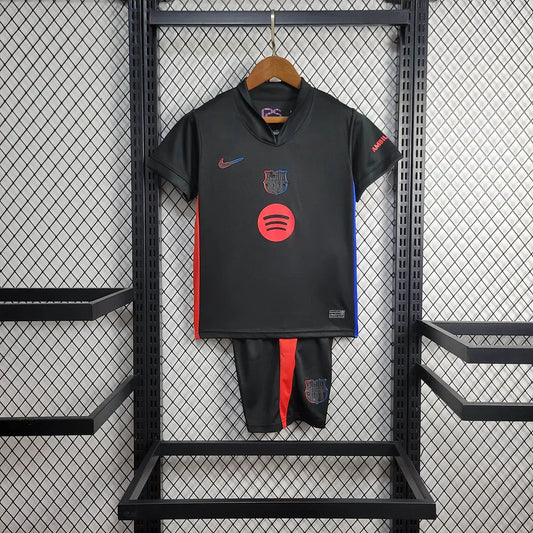 Barcelona 2024/2025 Visitante Kit Talla Niño