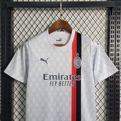 2023/2024 AC Milan Visitante Talla Niño