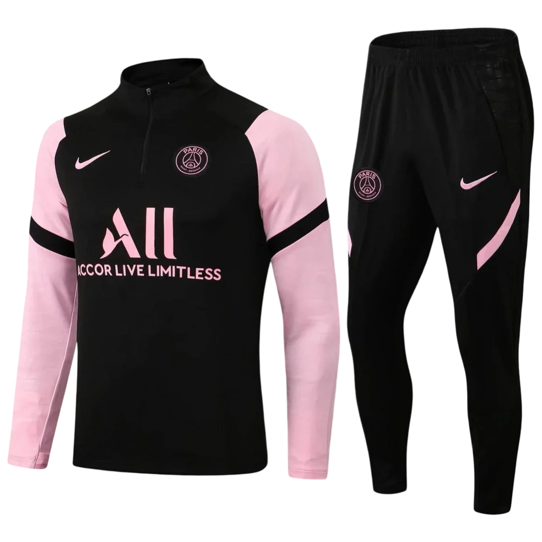 Psg Paris Saint-Germain Black and Pink Chándal