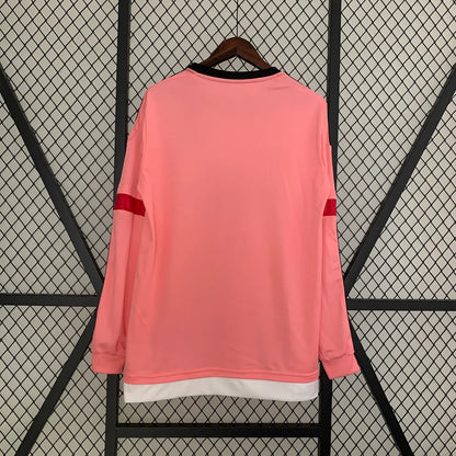 2015-2016 Juventus Retro Visitante Manga Larga