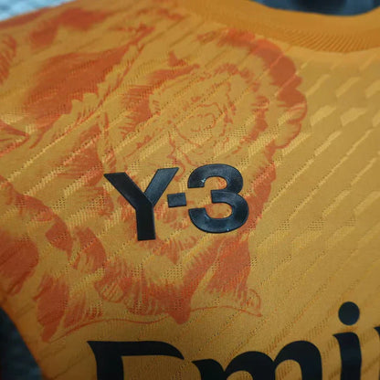 Real Madrid x Y3 2024/2025 4th Kit Orange