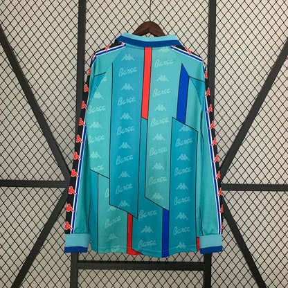 1995-1997 Retro Barcelona Visitante Manga Larga