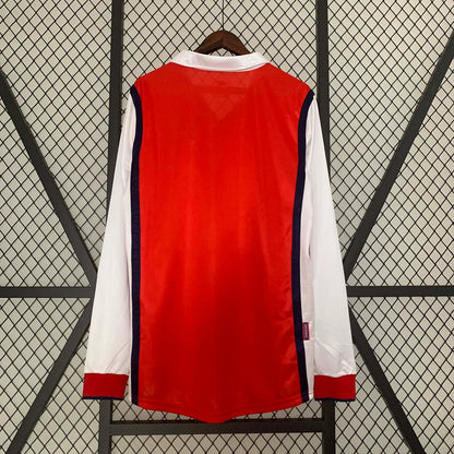 1998-1999 Retro Arsenal Local Manga Larga