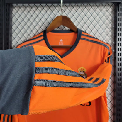 2013-2014 Retro Real Madrid Alternativa Visitante Manga Larga