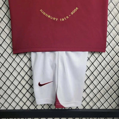 Arsenal 2005-2006 Local Kit Talla Niño