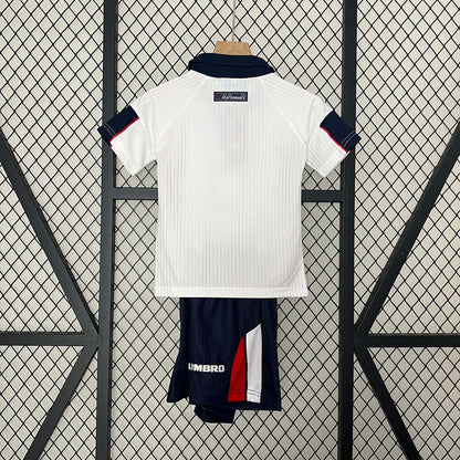 1998 Retro England Local Kit Talla Niño