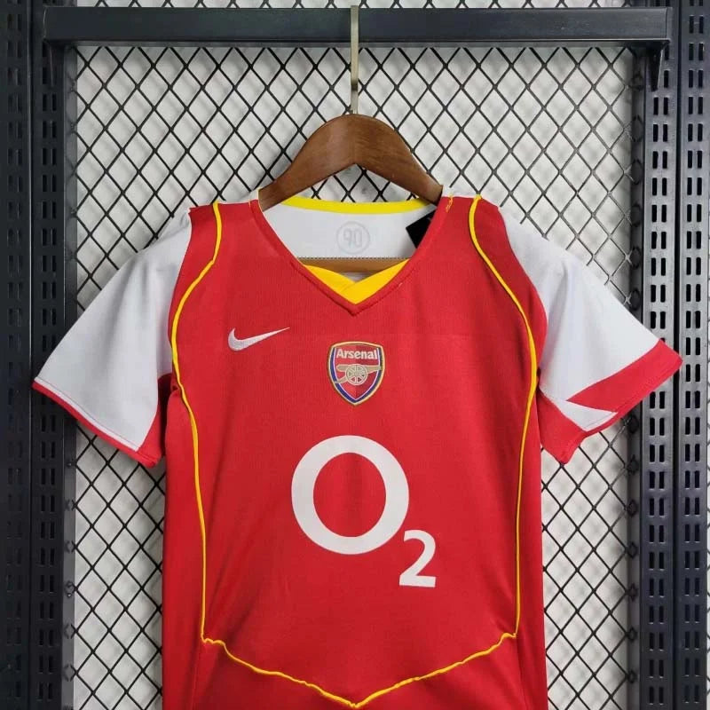 2004-2005 Retro Arsenal Local Talla Niño