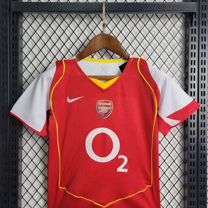 2004-2005 Retro Arsenal Local Talla Niño