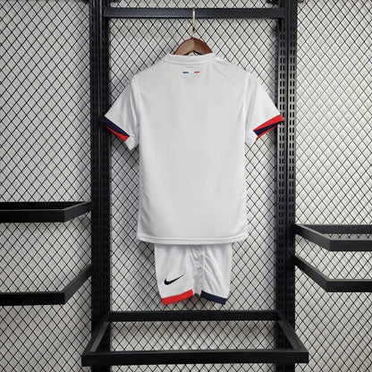 2025-2026 PSG Paris Saint-Germain Visitante Kit Talla Niño