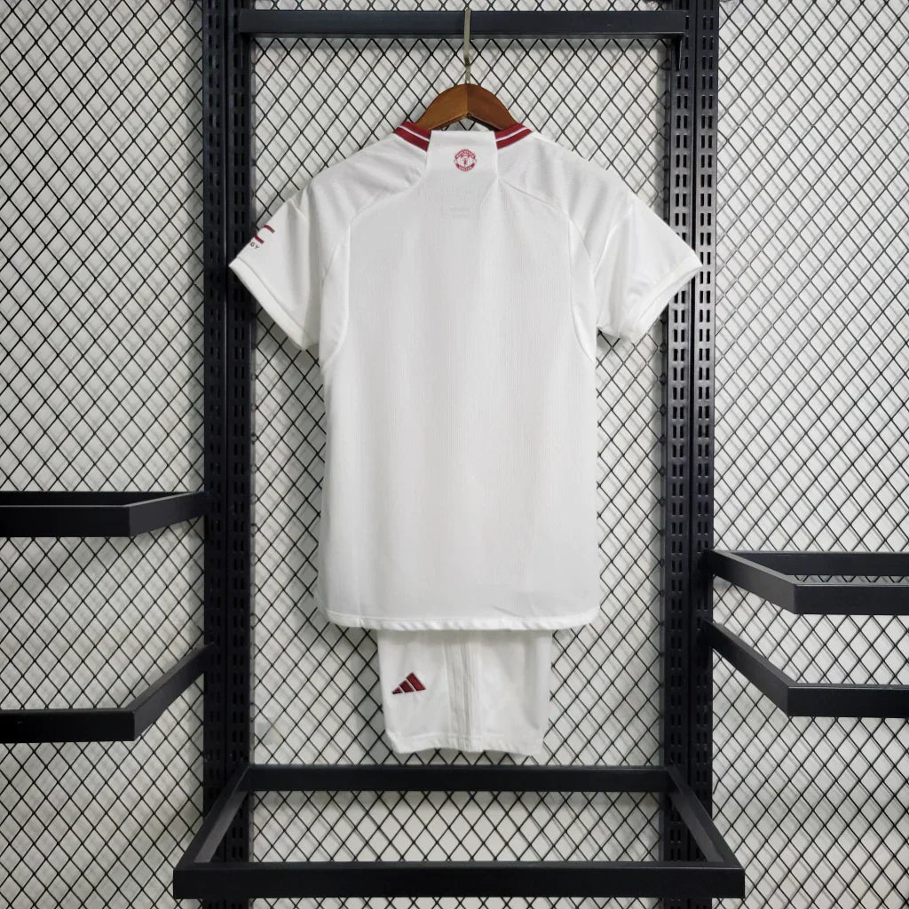 Manchester United 2023/2024 Alternativa Visitante Talla Niño