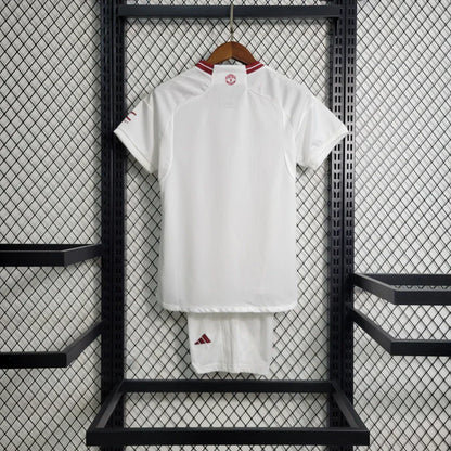 Manchester United 2023/2024 Alternativa Visitante Talla Niño