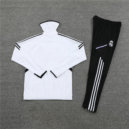 Real Madrid White and Black Chándal