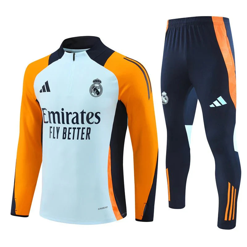 Real Madrid Blue and Orange Chándal