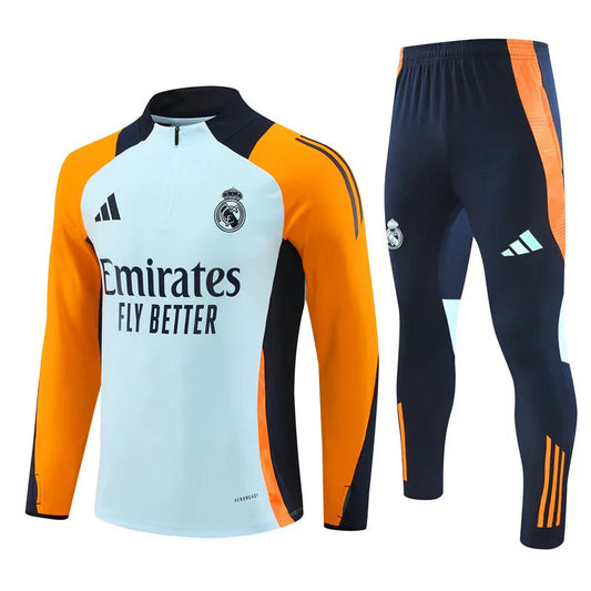 Real Madrid Blue and Orange Chándal